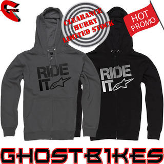 View Item Alpinestars Ride It Tech Zip Fleece Hoodie