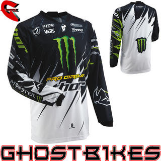 View Item Thor Phase S13 Youth Pro Circuit Monster Energy Motocross Jersey