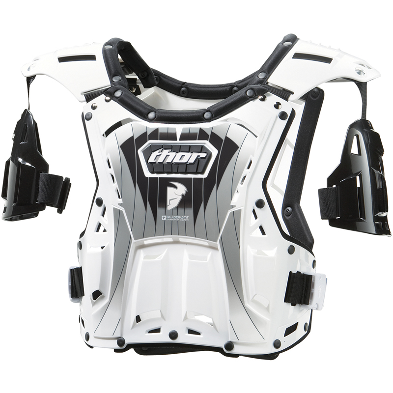 THOR QUADRANT PROTECTOR MOTOCROSS BODY ARMOUR MX CHEST BACK CE ROOST