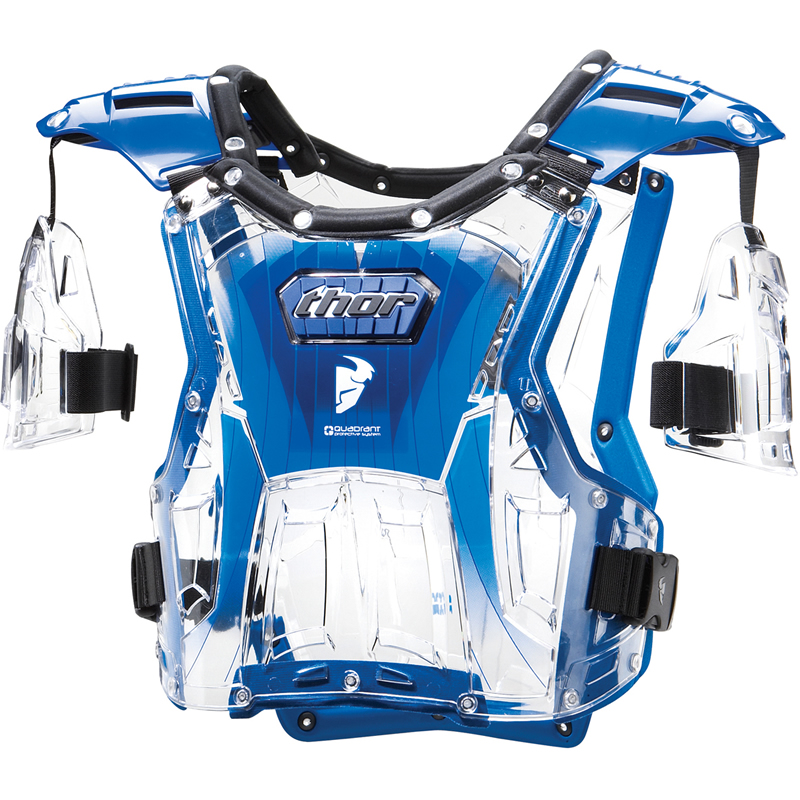 THOR QUADRANT PROTECTOR MOTOCROSS BODY ARMOUR MX CHEST BACK CE ROOST GUARD eBay