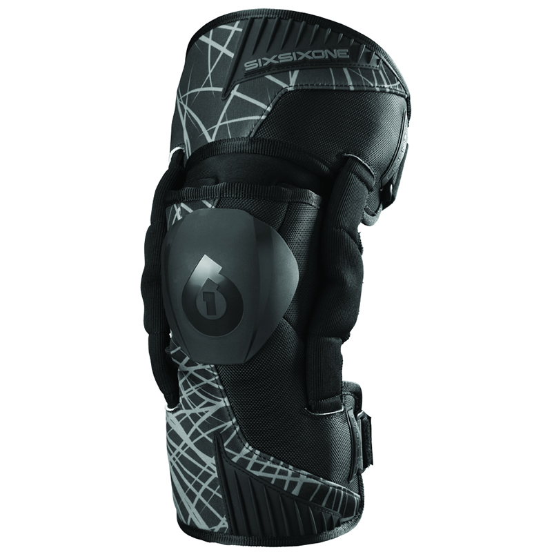 SIXSIXONE 661 CYCLONE WIRED MOTOCROSS MX ENDURO KNEE BRACE SUPPORT GUARD PAIR - Imagen 2 de 2