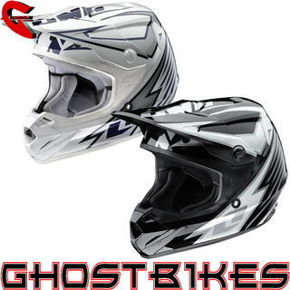 View Item One Industries Youth Atom Bolt Motocross Helmet