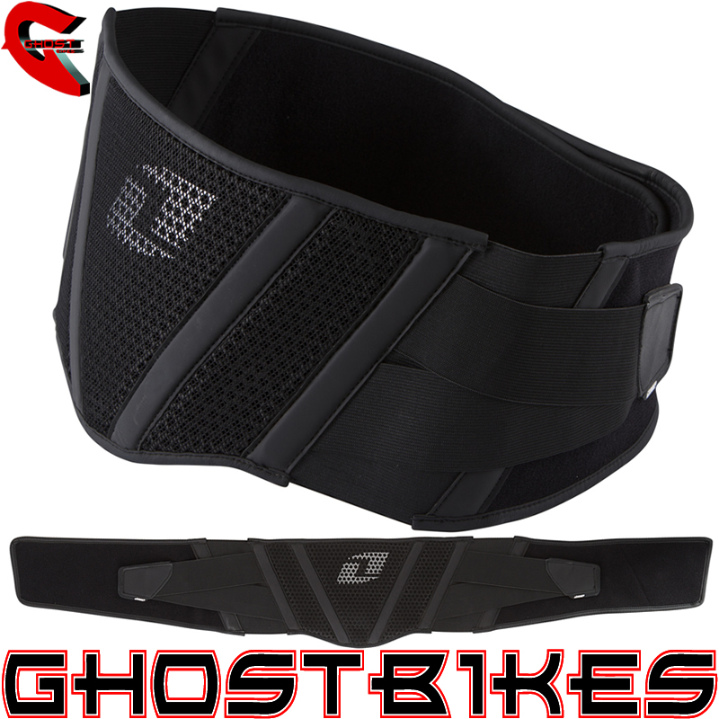 ONE INDUSTRIES CARBON MOTOCROSS MX OFF ROAD ADJUSTABLE BACK SUPPORT KIDNEY BELT