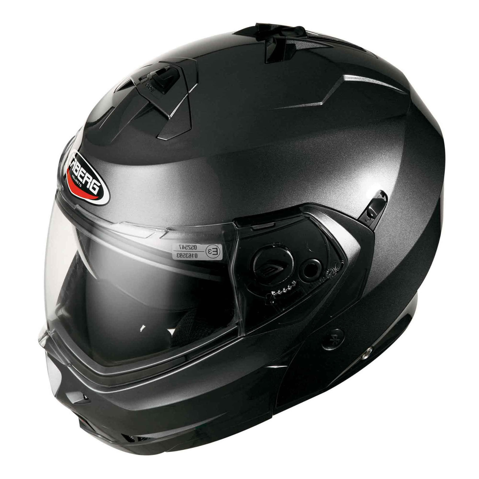 Caberg Duke Gunmetal Flip Front Motorcycle Helmet Motorbike Dual Open