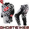 View Item One Industries 2013 Youth Carbon Labyrinth Black-White Motocross Kit