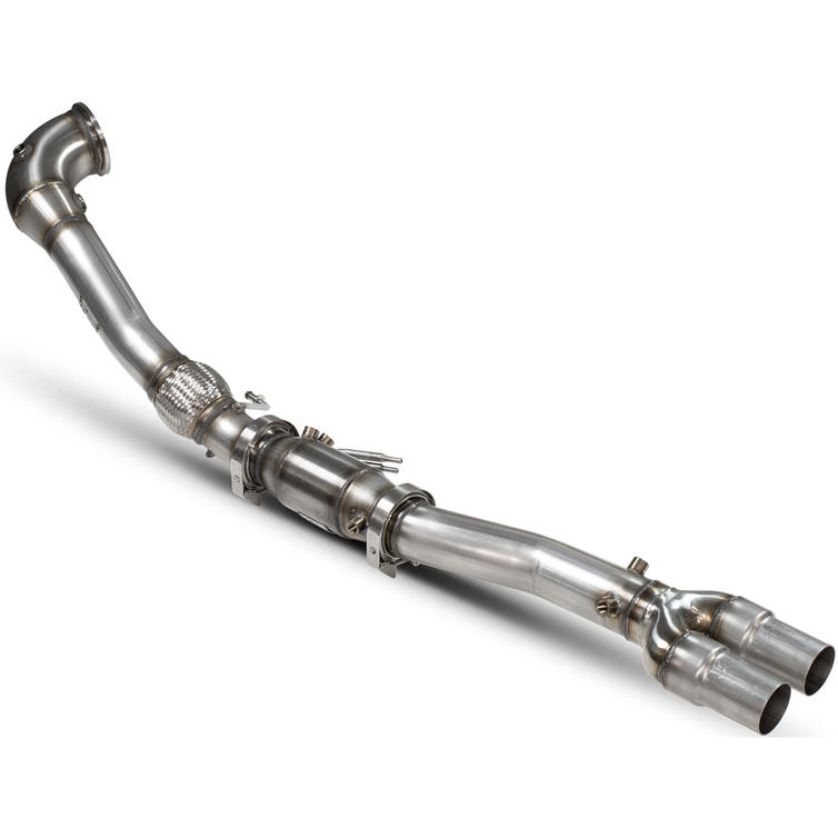 Scorpion Car Exhaust Hi Flow Turbo Downpipe With Sports Catalyst For