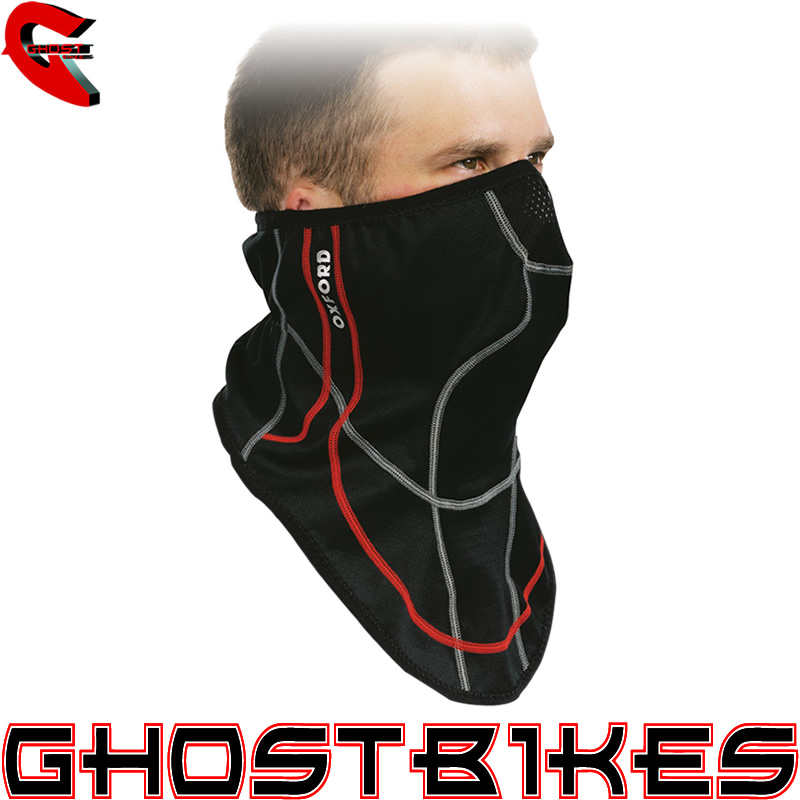 OXFORD CHILLOUT WINDPROOF MOTORCYCLE NECK TUBE BASE LAYER NECK WARMER