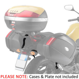 View Item Givi V35 Rapid-Release Pannier Rack - Yamaha XJ6 Diversion (09-12) (PLXR364)