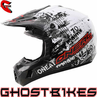 View Item Oneal 3 Series Kids Toxic Motocross Helmet