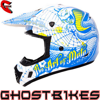 View Item Oneal 3 Series Kids Cobra Motocross Helmet