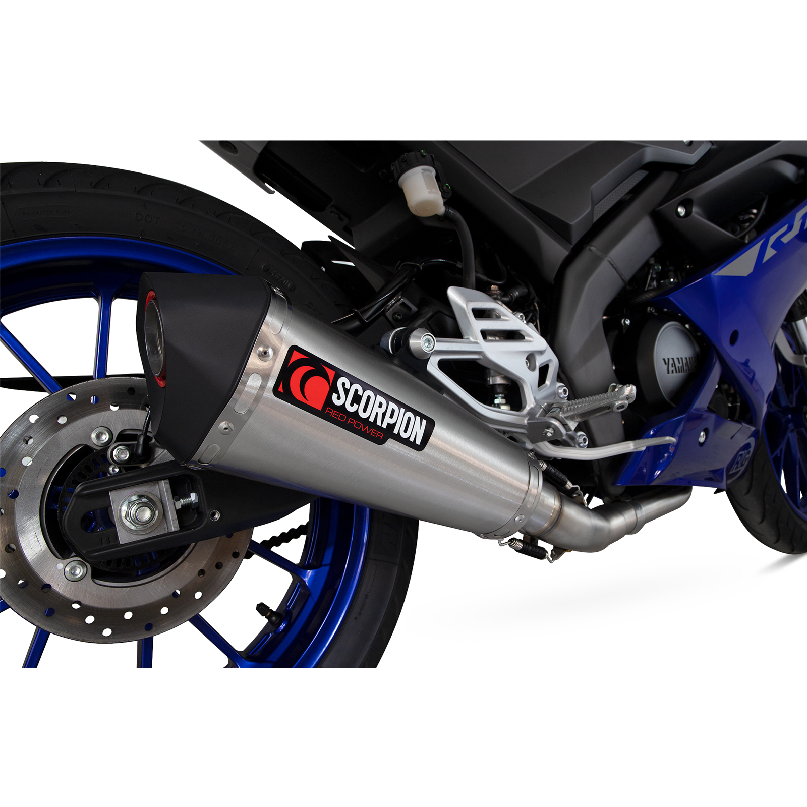 Scorpion Serket Taper Stainless Steel Exhaust Yamaha Yzf R Full