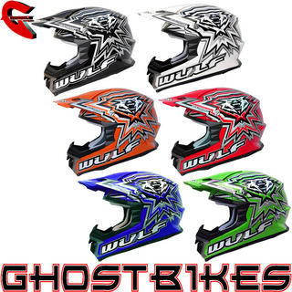 View Item Wulf 2013 MX451 Libre X Motocross Helmet