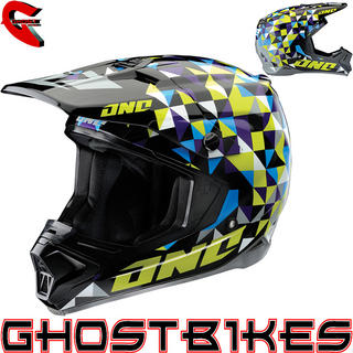 View Item One Industries Gamma Trixle Motocross Helmet
