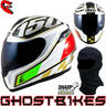 View Item MT Thunder Italian Motorcycle Helmet White (Free Balaclava)