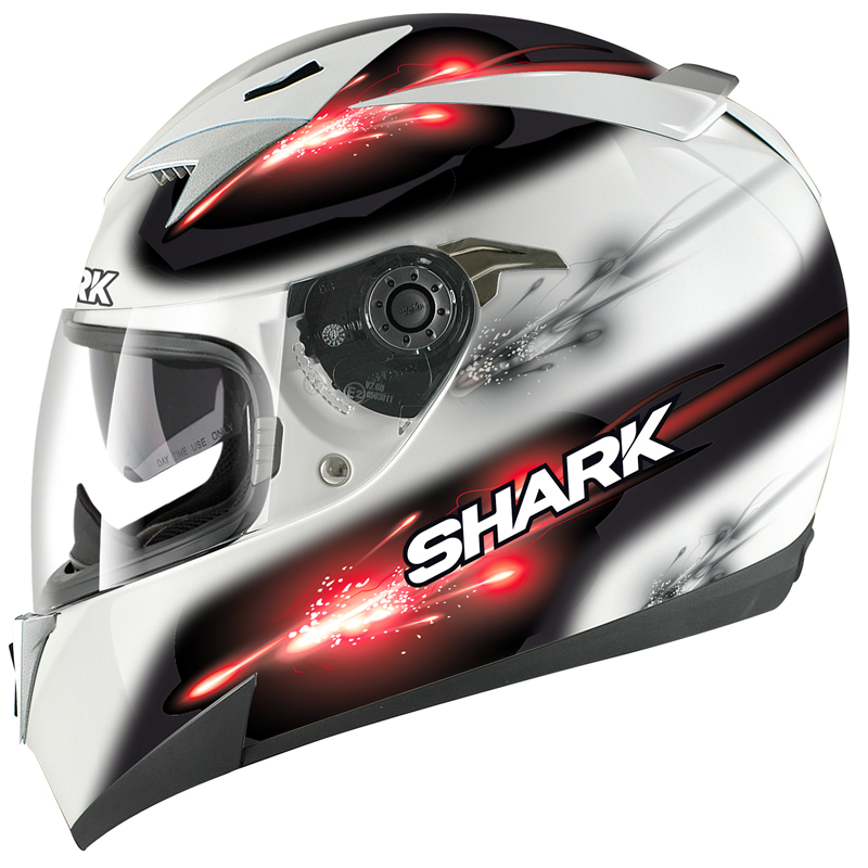2013 SHARK S900C DARKIN FULL FACE ACU GOLD INTERNAL SUN VISOR CRASH