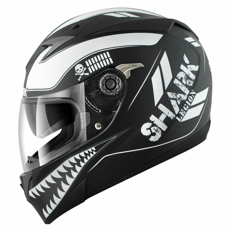 SHARK S700S LEGION MAT FULL FACE DROP DOWN VISOR MOTORBIKE MOTORCYCLE HELMET eBay