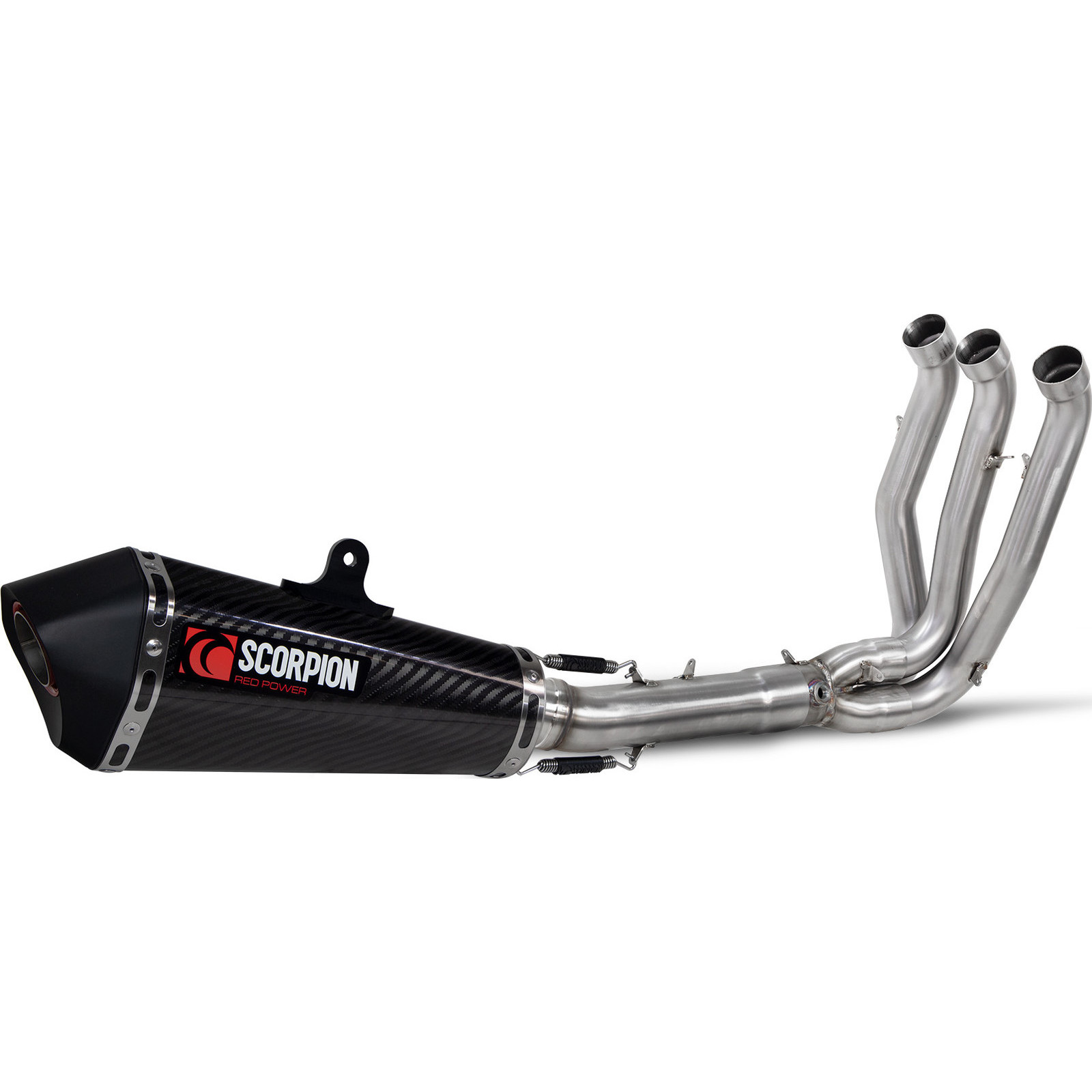 Scorpion Serket Taper Full System Carbon Fibre Exhaust Triumph