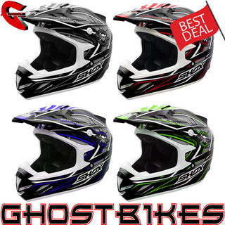 View Item Shox MX-1 Evolver Motocross Helmet