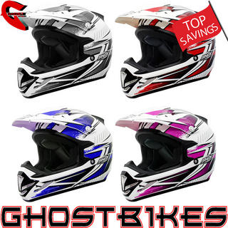 View Item Shox MX-1 Voltage Motocross Helmet