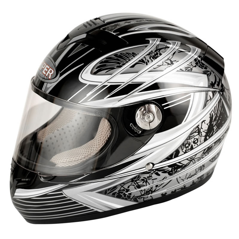 VIPER RSK33 JUNIOR FULL FACE MOTORBIKE MOTORCYCLE KIDS YOUTH CHILDERNS