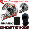 View Item Shark S600 Chuka Chuka Motorcycle Helmet + FREE Balaclava + Neck Tube