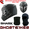 View Item Shark Speed-R Dual Motorcycle Helmet - FREE Balaclava + Neck Tube
