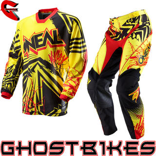View Item Oneal Mayhem 2013 Roots Yellow-Red Motocross Kit