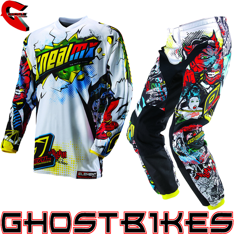 ONEAL 2013 ELEMENT VILLAIN KIDS JUNIOR YOUTH MOTOCROSS JERSEY & PANTS