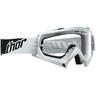 View Item Thor Enemy Solid Youth Motocross Goggles White
