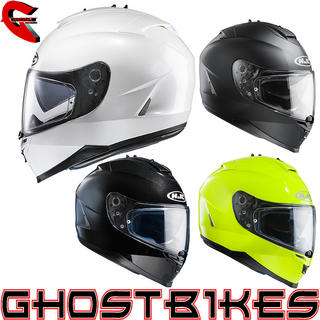 View Item HJC IS-17 Plain Motorcycle Helmet