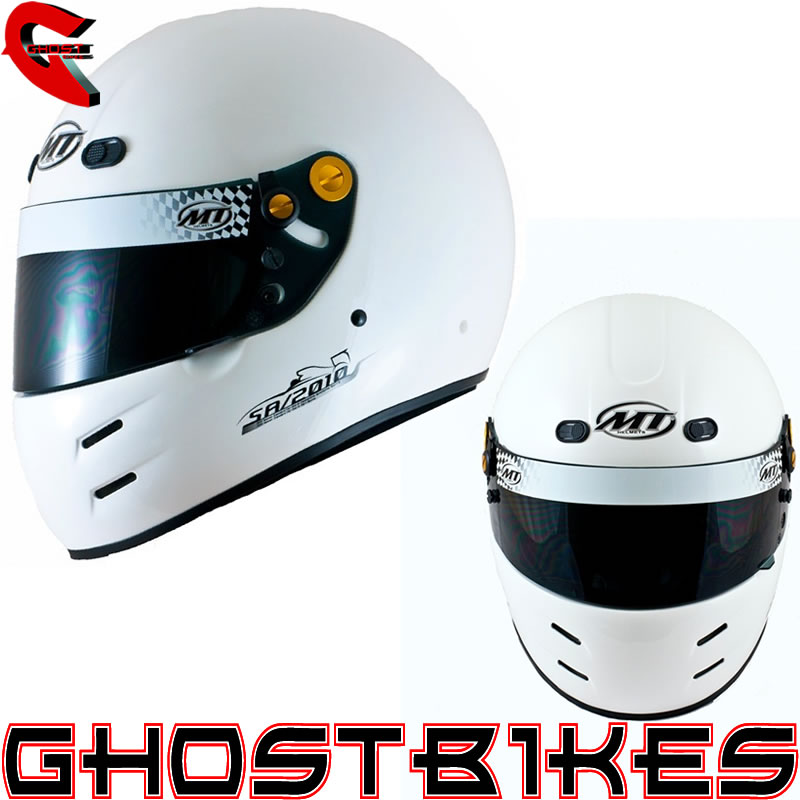MT SA2010 GO KART KARTING RACE CAR FIBREGLASS SNELL DOT RACING HELMET