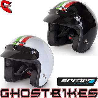 View Item Spada Italia Open Face Motorcycle Helmet