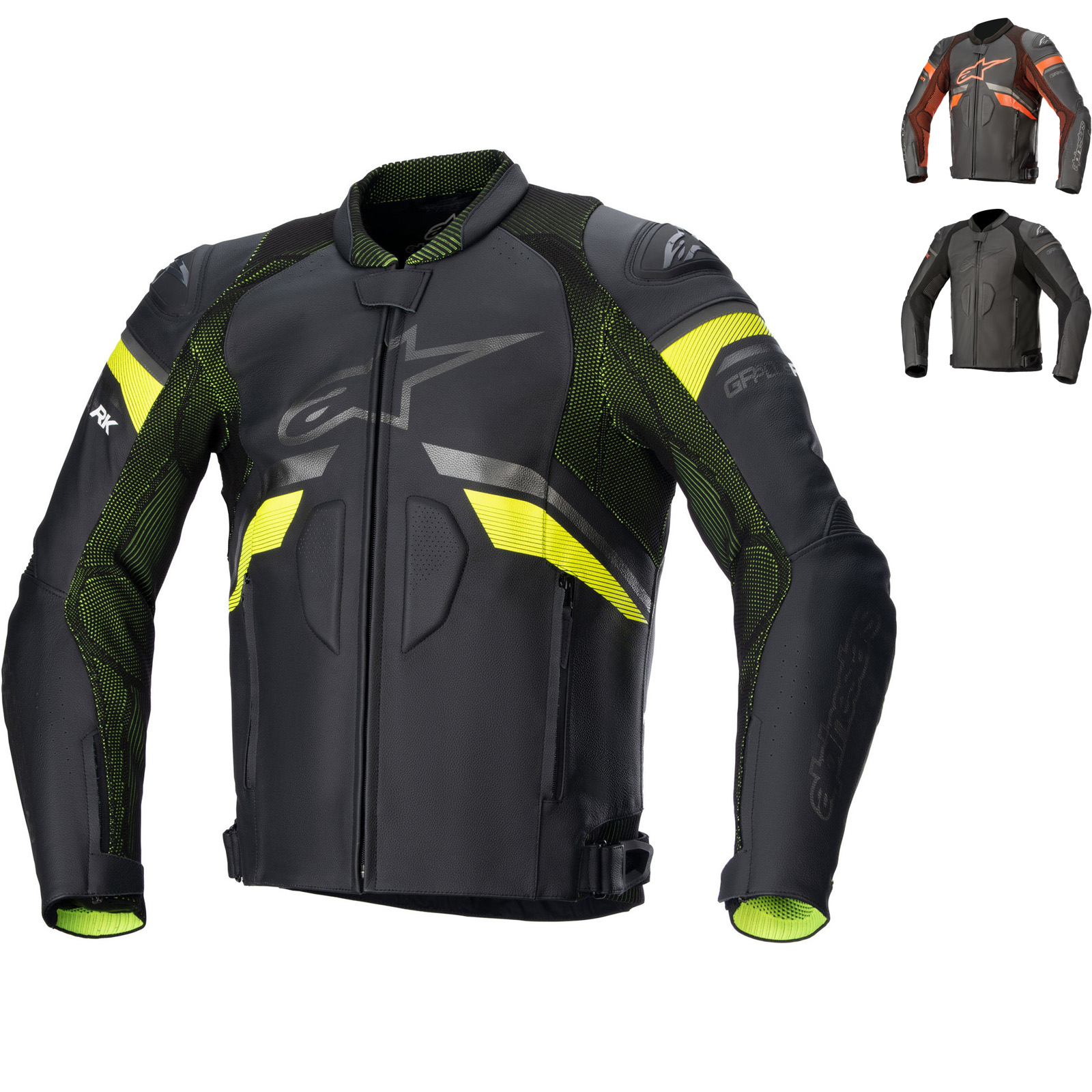 Alpinestars GP Plus R V3 Rideknit Leather Motorcycle Jacket Jackets