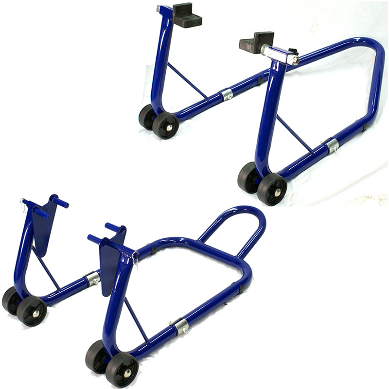 OXFORD HEAVY DUTY MOTORCYCLE UNIVERSAL FRONT & REAR TRACK RACE PADDOCK