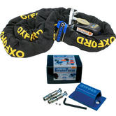 View Item Oxford Monster Chain & Lock 2.0m & Brute Force Ground Anchor 