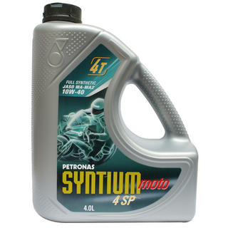 View Item Petronas Syntium Moto 4SP 4 Stroke Oil 10W-40 4 Litre