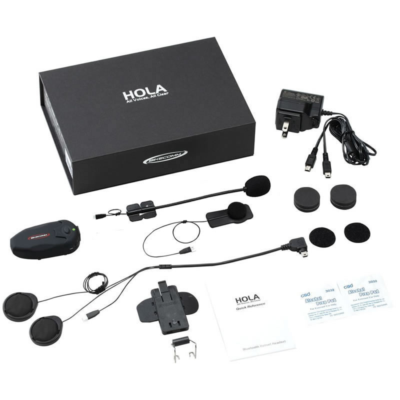 Bikecomm Hola S Bluetooth Intercom Single Pack Secret Sale