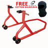 View Item Biketek Rear Paddock Stand and FREE Black Cotton Balaclava