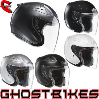 View Item HJC R-PHA Jet Plain Motorcycle Helmet