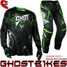 View Item Shot 2013 Contact Lord Jersey and Pants Motocross Kit Black Green