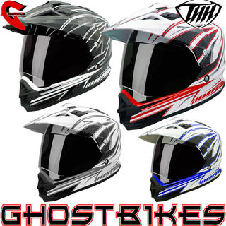 View Item THH TX-26 #3 Dual Sport Motocross Helmet