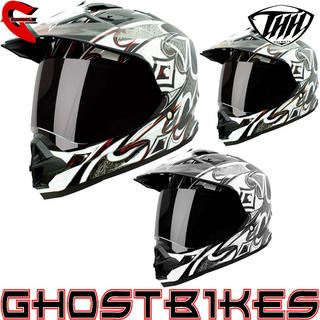 View Item THH TX-26 #1 Sharp Dual Sport Motocross Helmet