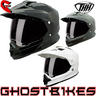 View Item THH TX-26 Plain Dual Sport Motocross Helmet