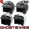 View Item THH T-380 Plain Open Face Cafe Helmet