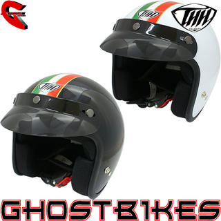 View Item THH T-380 #7 Open Face Cafe Helmet