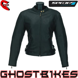 View Item Spada Classic Ladies Leather Motorcycle Jacket