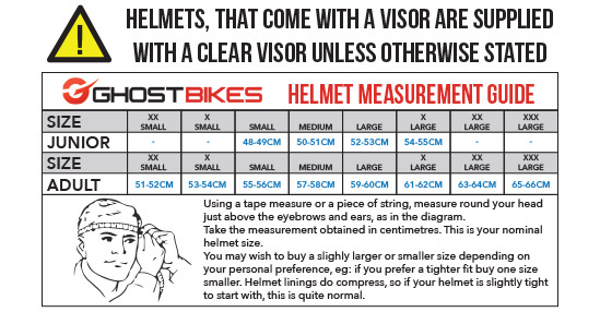 Helmet Size Guide