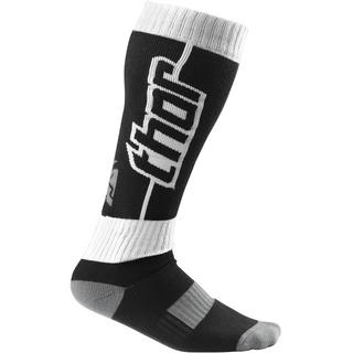 View Item Thor MX Motocross Youth Socks Short S10 Black White