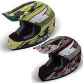 View Item Axo VR-X Fibre Camo Motocross Helmet