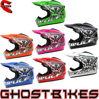View Item Wulf Cub Crossflite Motocross Helmet